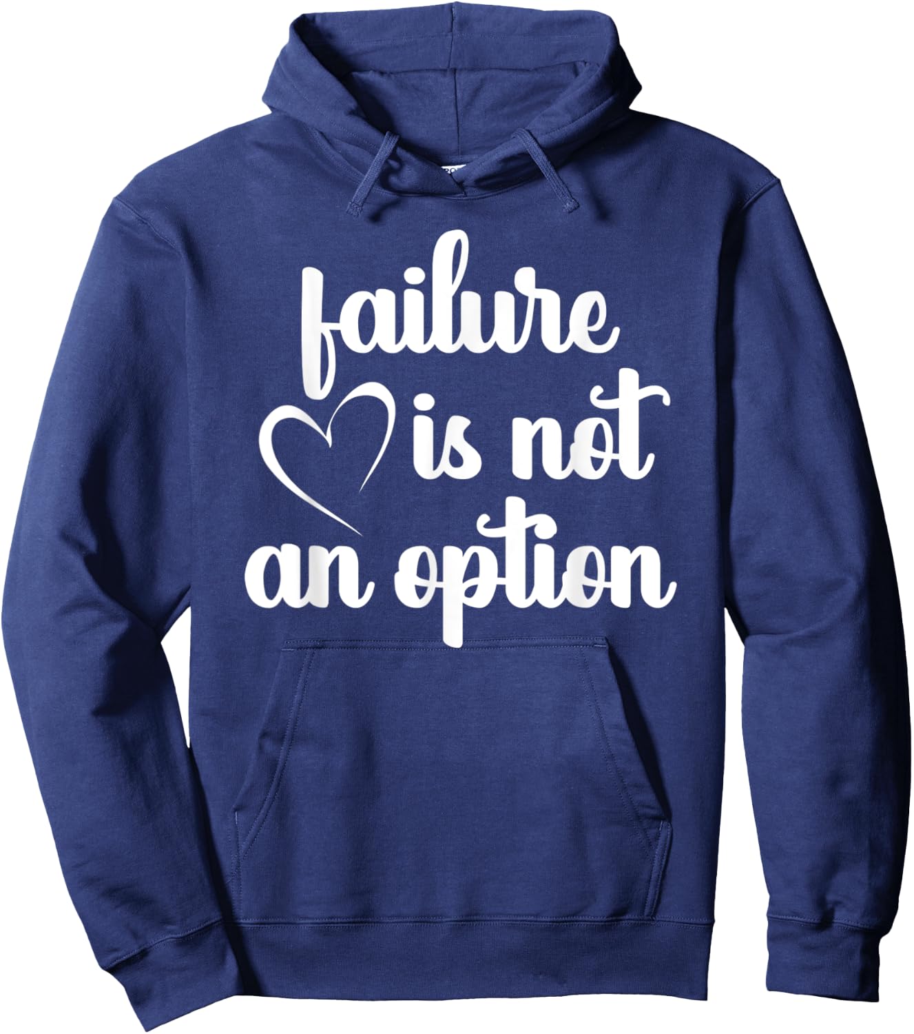 Go Red - Failure is not an Option - Heart Disease Awareness Hoodie - Hoodie | Navy