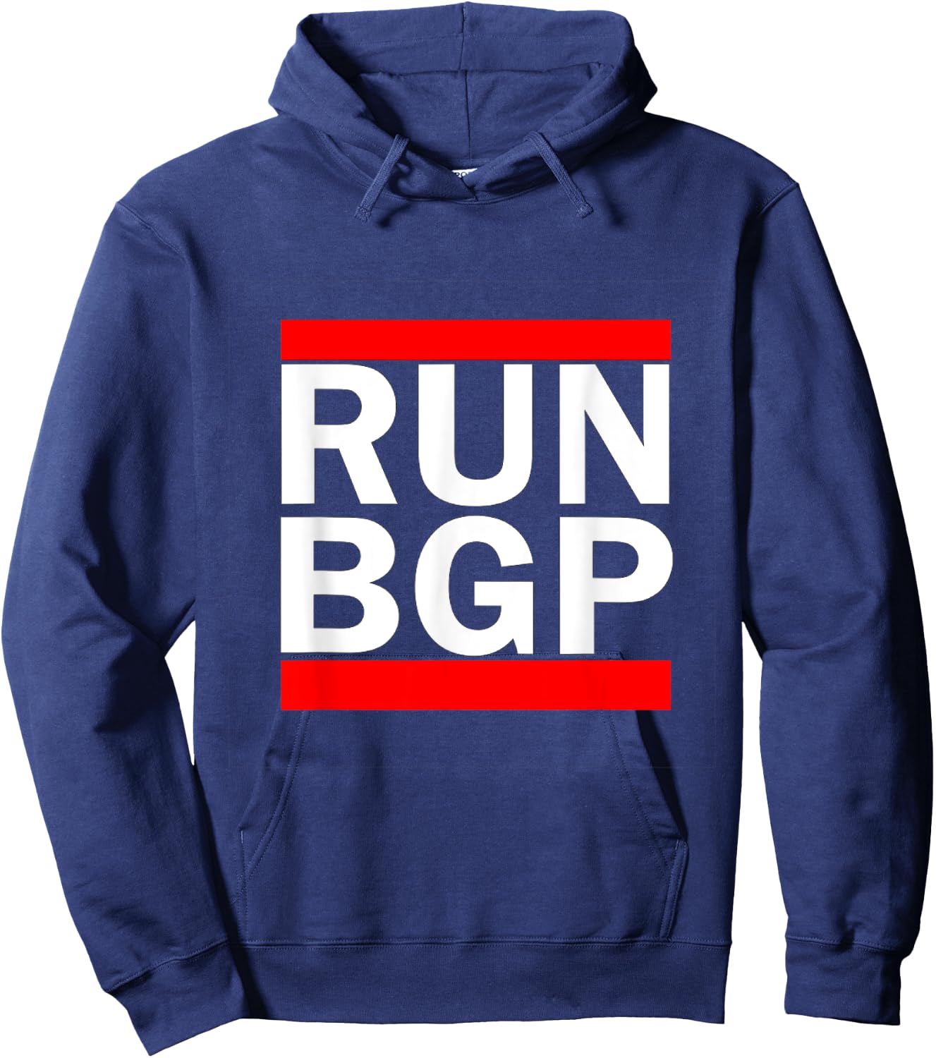 Run BGP Network Engineer Funny Computer Hoodie - Hoodie | Navy