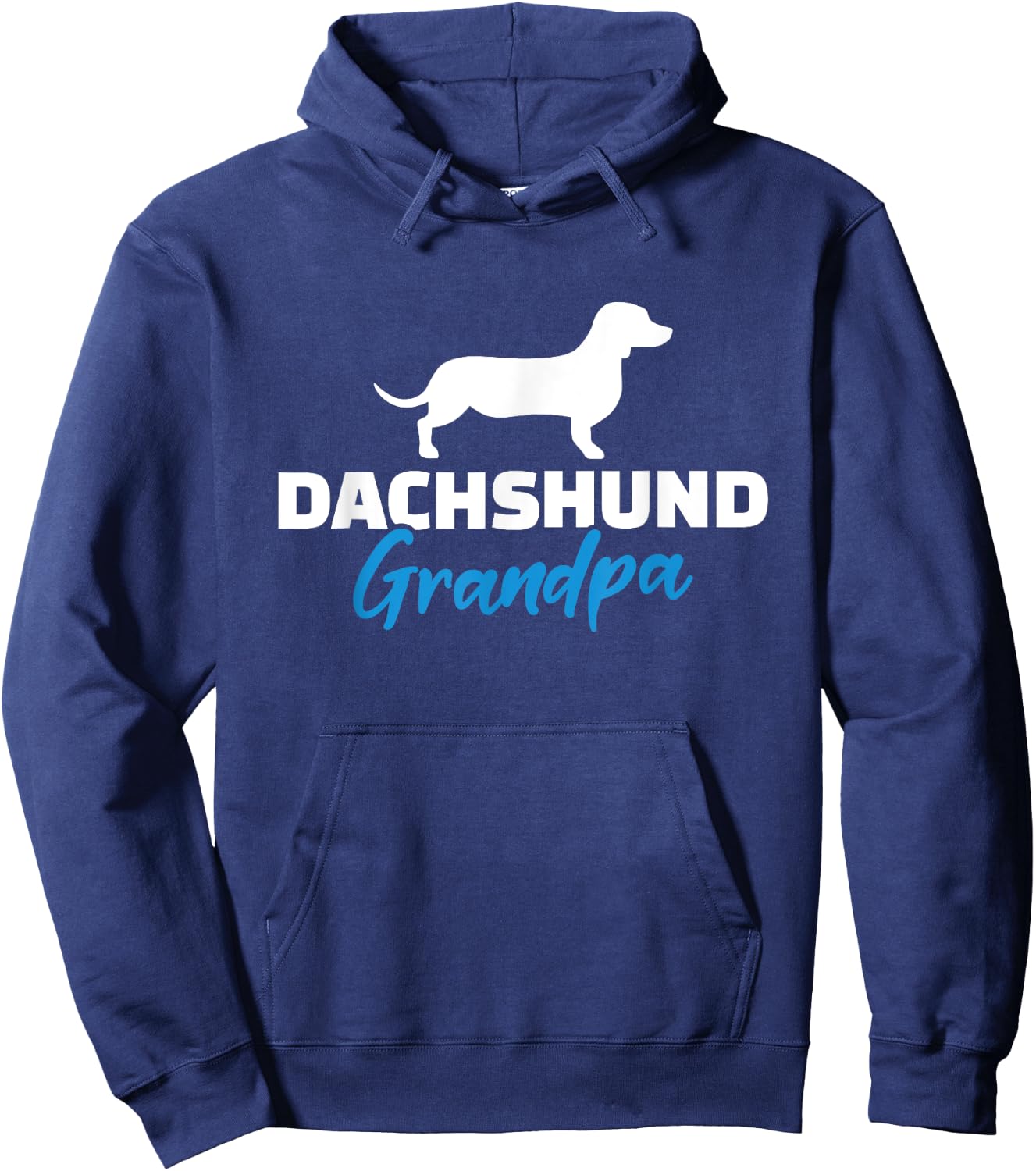 Dachshund Grandpa Hoodie - Hoodie | Navy