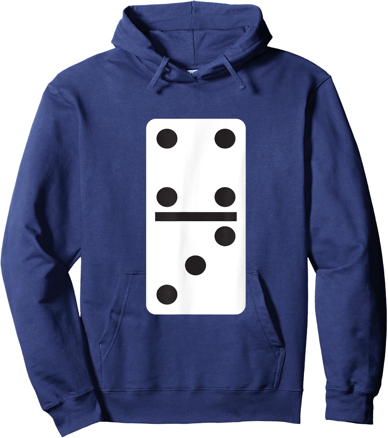 Four Three Dominoes Halloween Costume Domino Game Hoodie - Hoodie | Navy