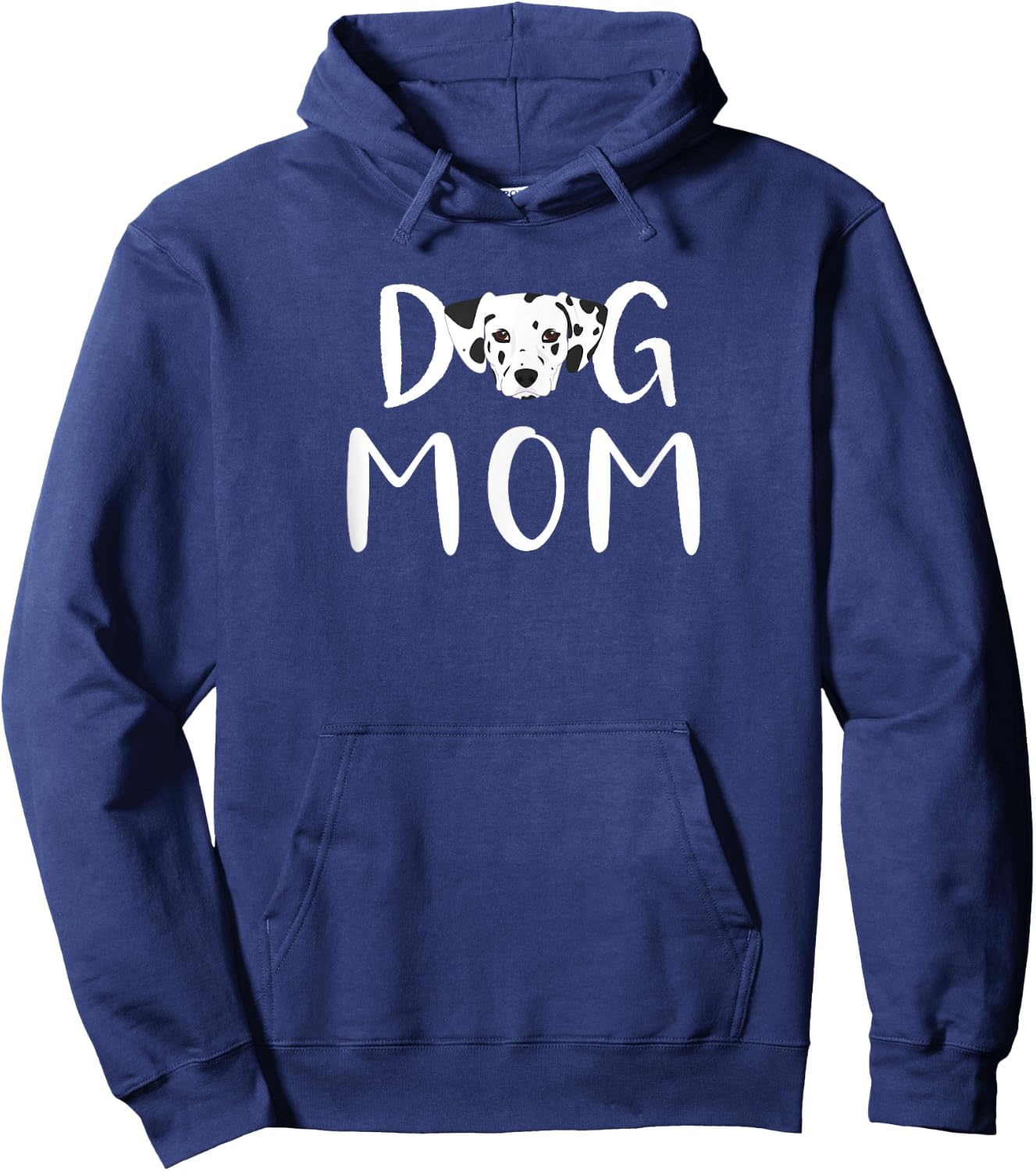 Dalmatian Dog Mom Gift Funny Women Girls Kids Hoodie - Hoodie | Navy