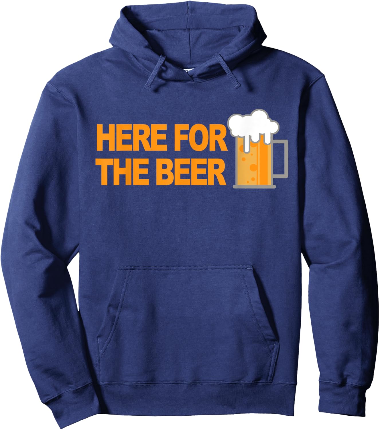 Here For The Beer Hoodie - Hoodie | Navy