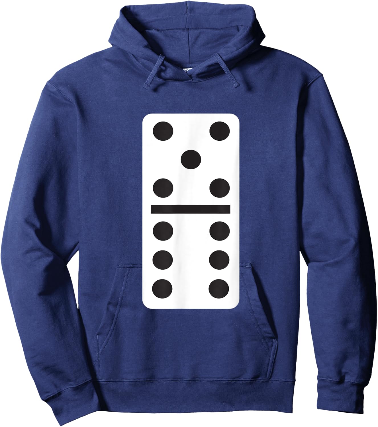 Five Six Dominoes Halloween Costume Domino Game Hoodie - Hoodie | Navy