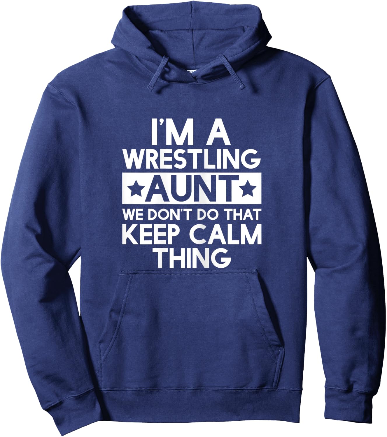 Wrest Wrestling Aunt Funny Aunts Auntie T Shirt Gifts Hoodie - Hoodie | Navy