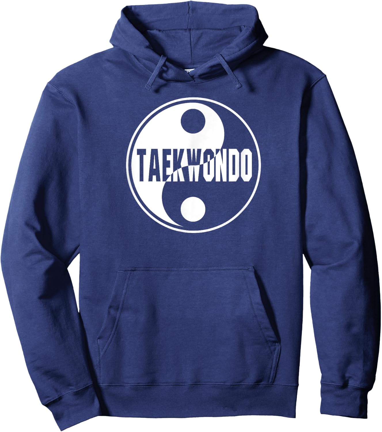 Taekwondo Yin Yang Shirt - Tae Kwon Do Duality Hoodie - Hoodie | Navy