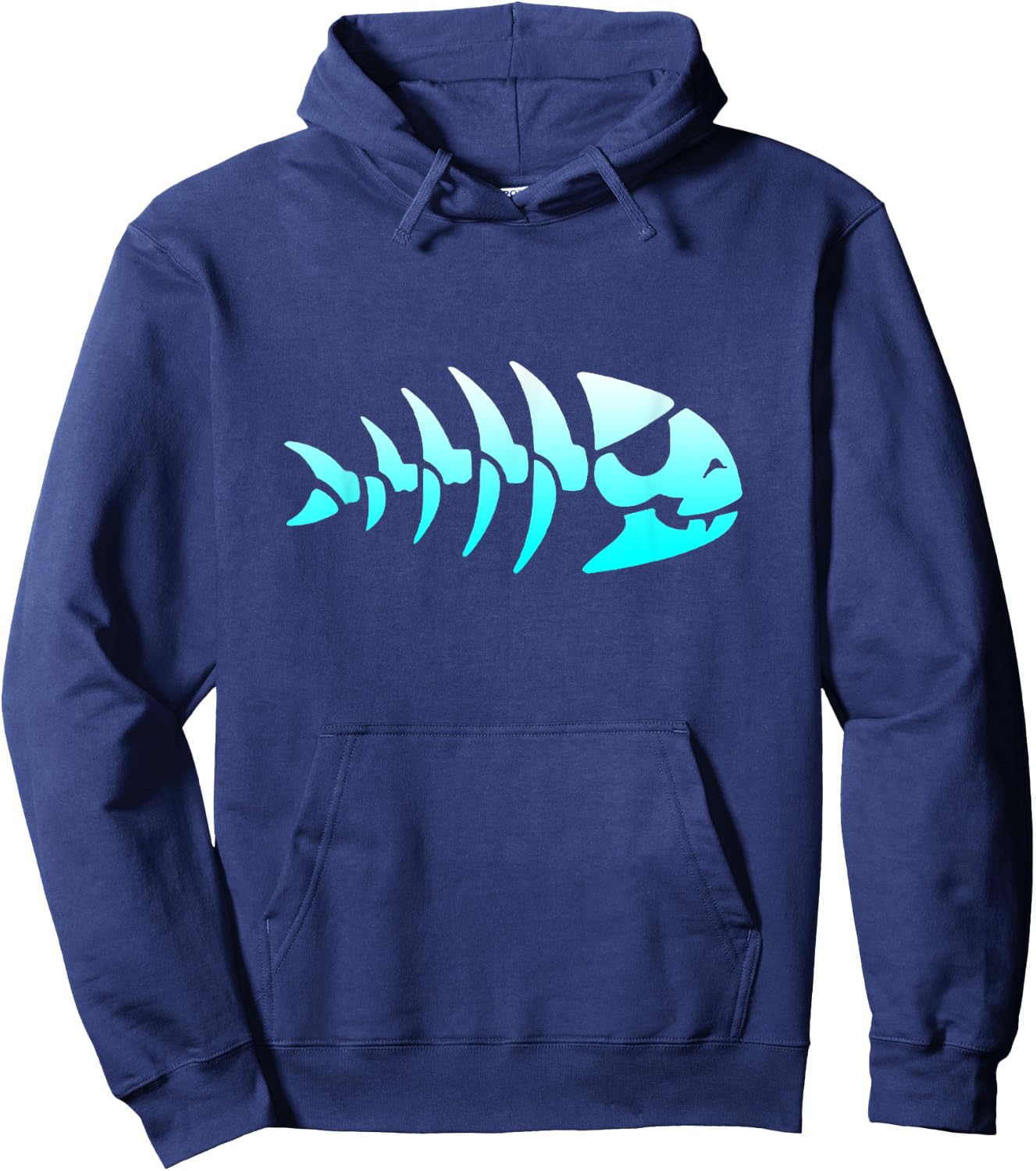 Pirate Fish Flying Spaghetti Monster FSM Pastafari Hoodie - Hoodie | Navy
