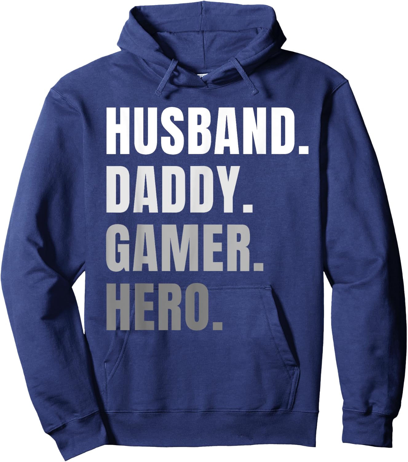 Funny Husband Dad Father Gamer Gaming Gift Hoodie - Hoodie | Navy