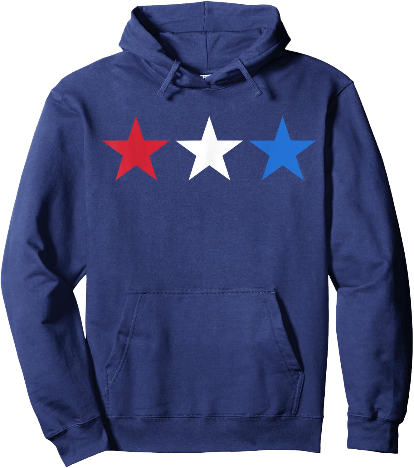 USA Patriotic Shirt American Flag Stars Cool 4th of July Women Kids Men Hoodie - Hoodie | Navy