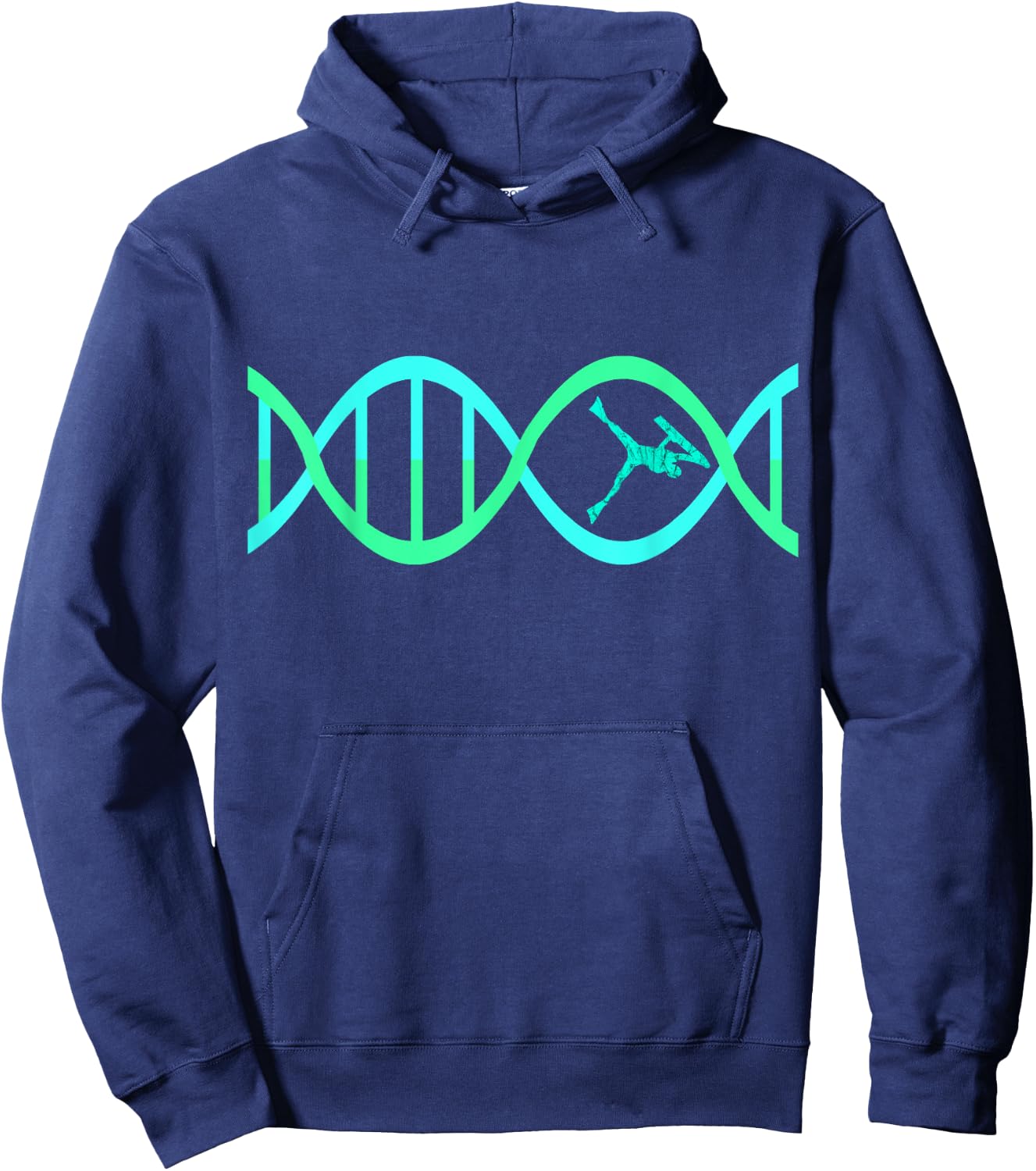 Bodyboarder DNA Bodyboarding Genetic Watersport Hoodie - Hoodie | Navy