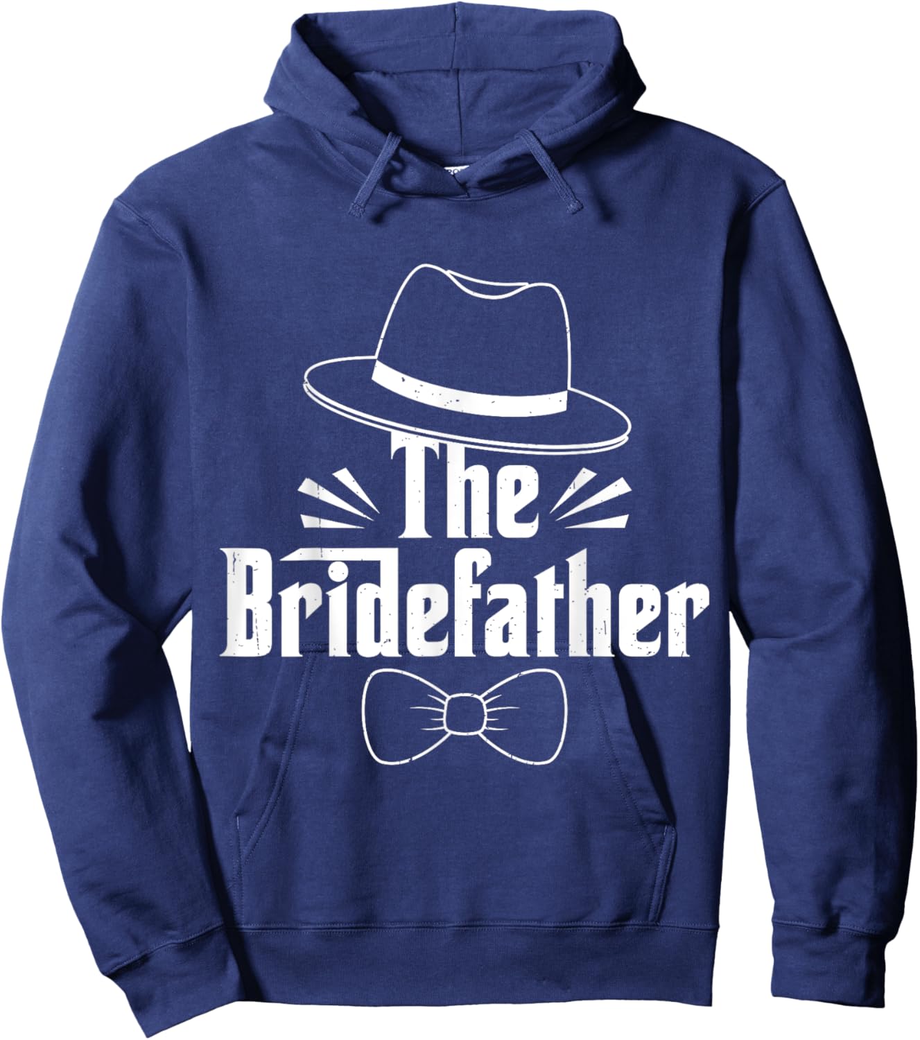 The Bridefather Father of The Bride Wedding Hoodie - Hoodie | Navy