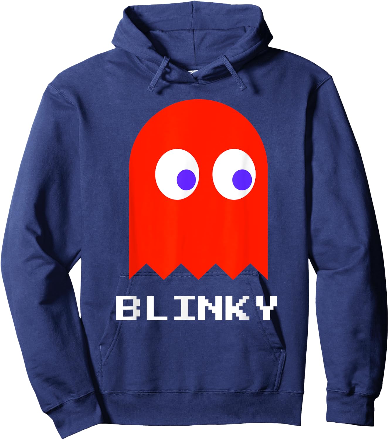 Retro Gamer Nerd BLINKY Halloween Costume Hoodie - Hoodie | Navy
