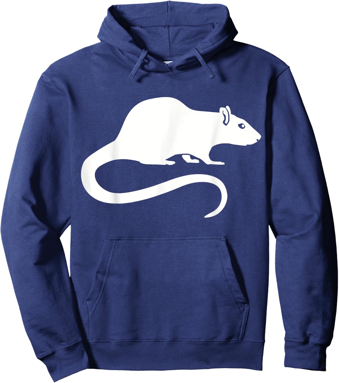 White rat Hoodie - Hoodie | Navy