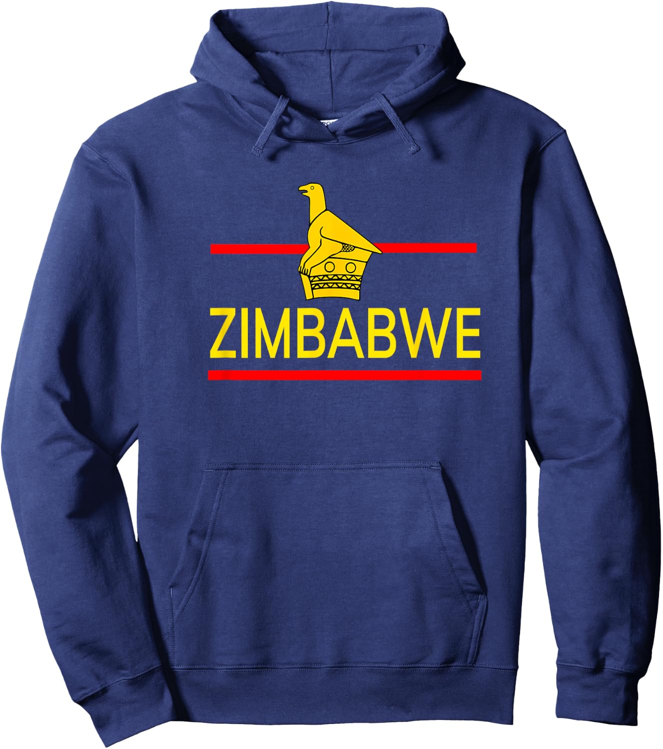 Zimbabwe Bird Zimbabwean Hoodie - Hoodie | Navy