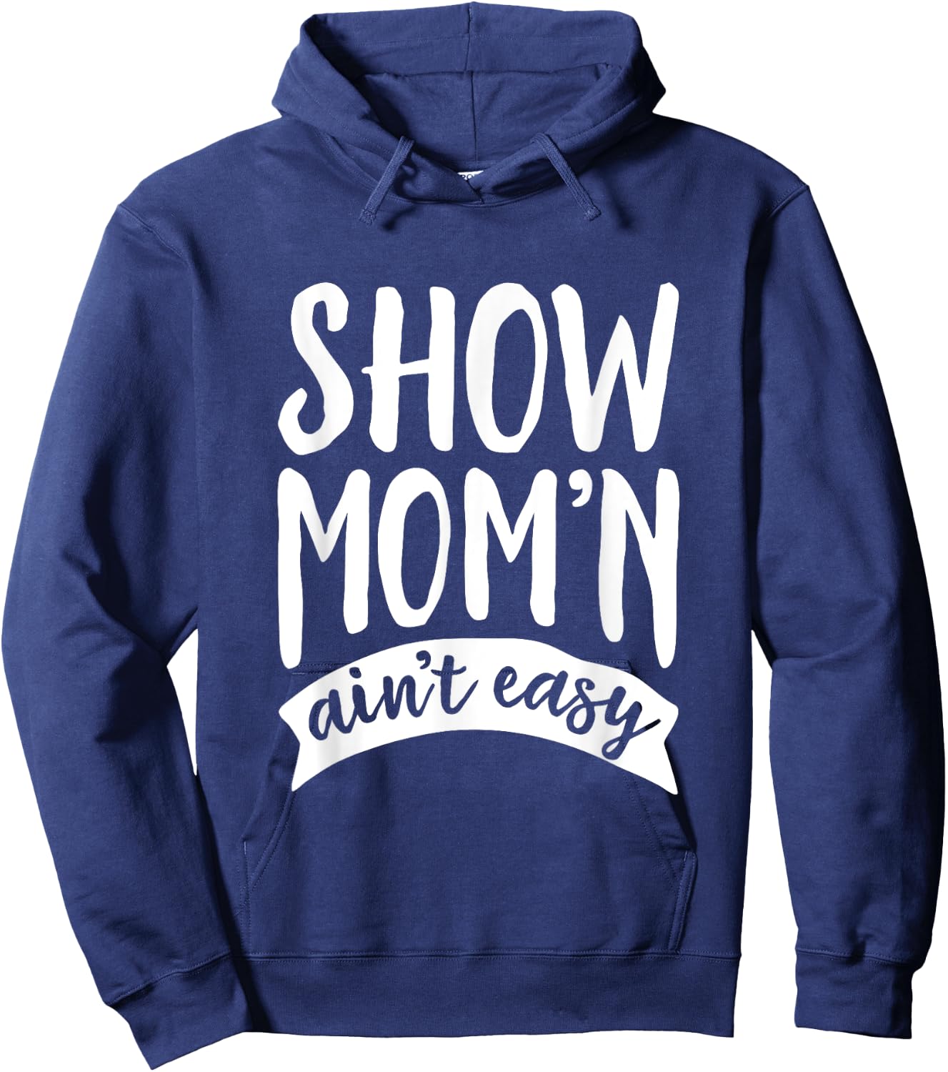 Funny Livestock Show Mom Shirt Hoodie - Hoodie | Navy