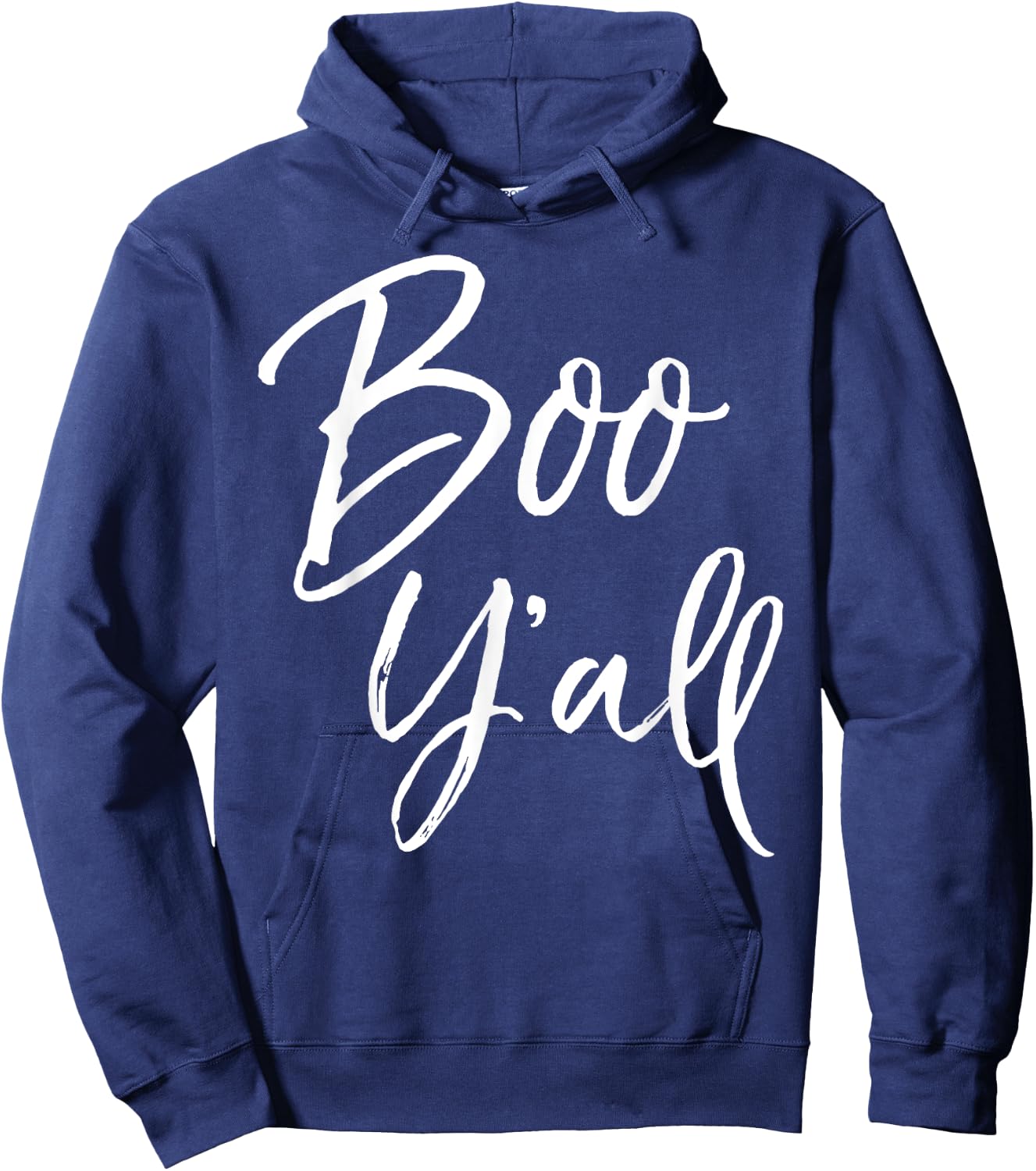 Boo Y'all Shirt for Girls Cute Southern Halloween Women Hoodie - Hoodie | Navy