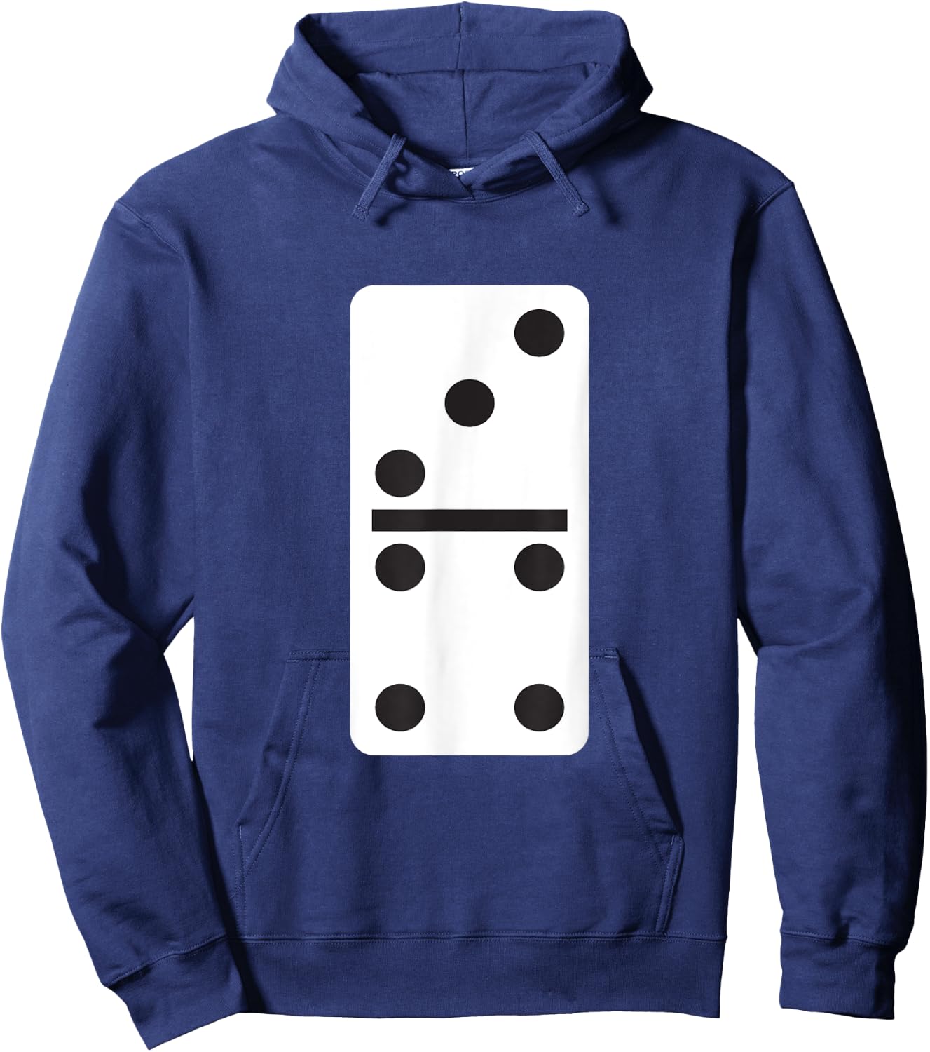 Three Four Dominoes - Halloween Matching Domino Game Costume Hoodie - Hoodie | Navy