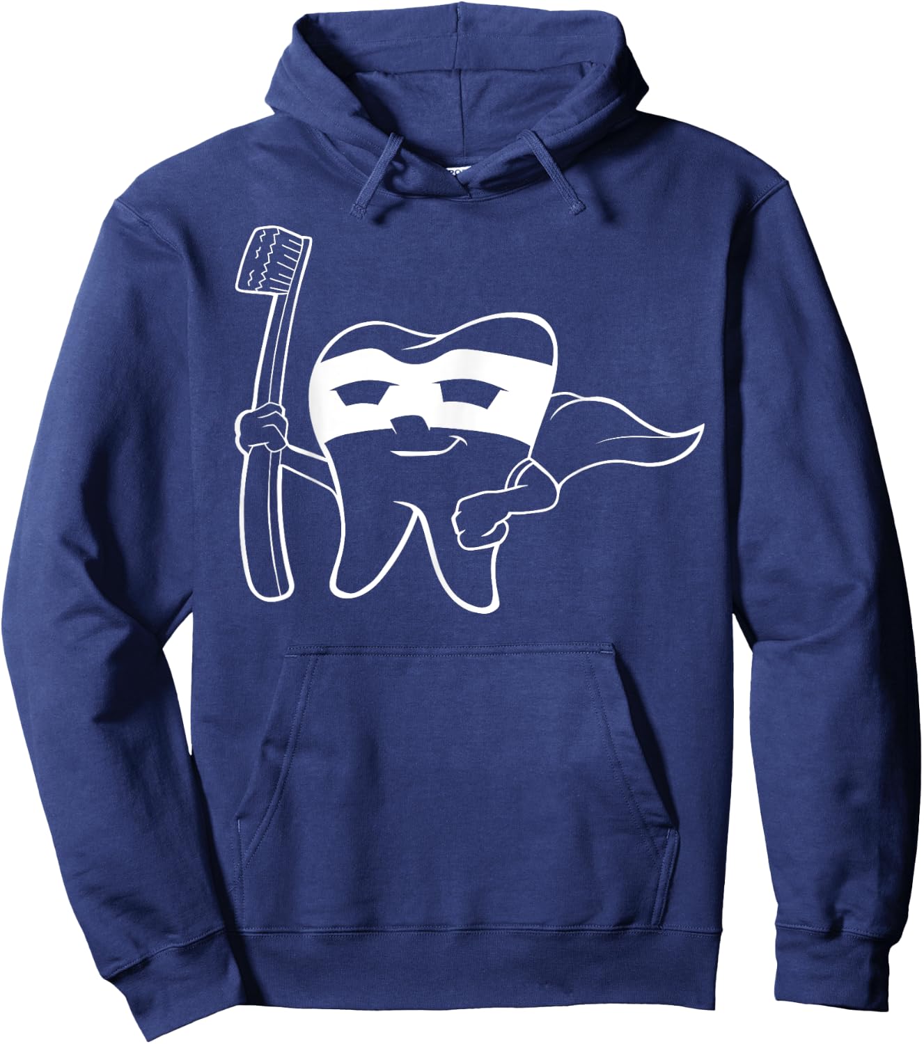 Super Hero Tooth Dental Babe Funny Hygiene Gift DDS T Shirt Hoodie - Hoodie | Navy