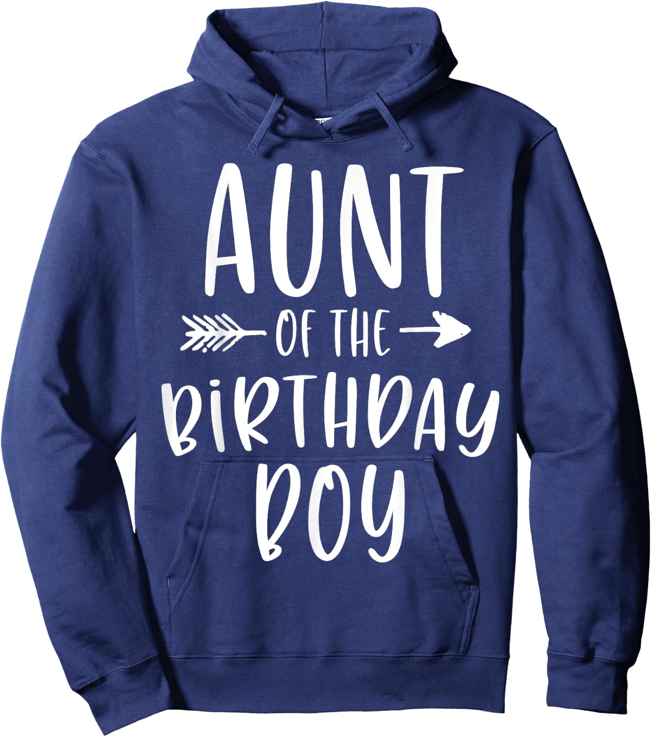 Aunt of the Birthday Boy Auntie And Nephew Bday Party Hoodie - Hoodie | Navy