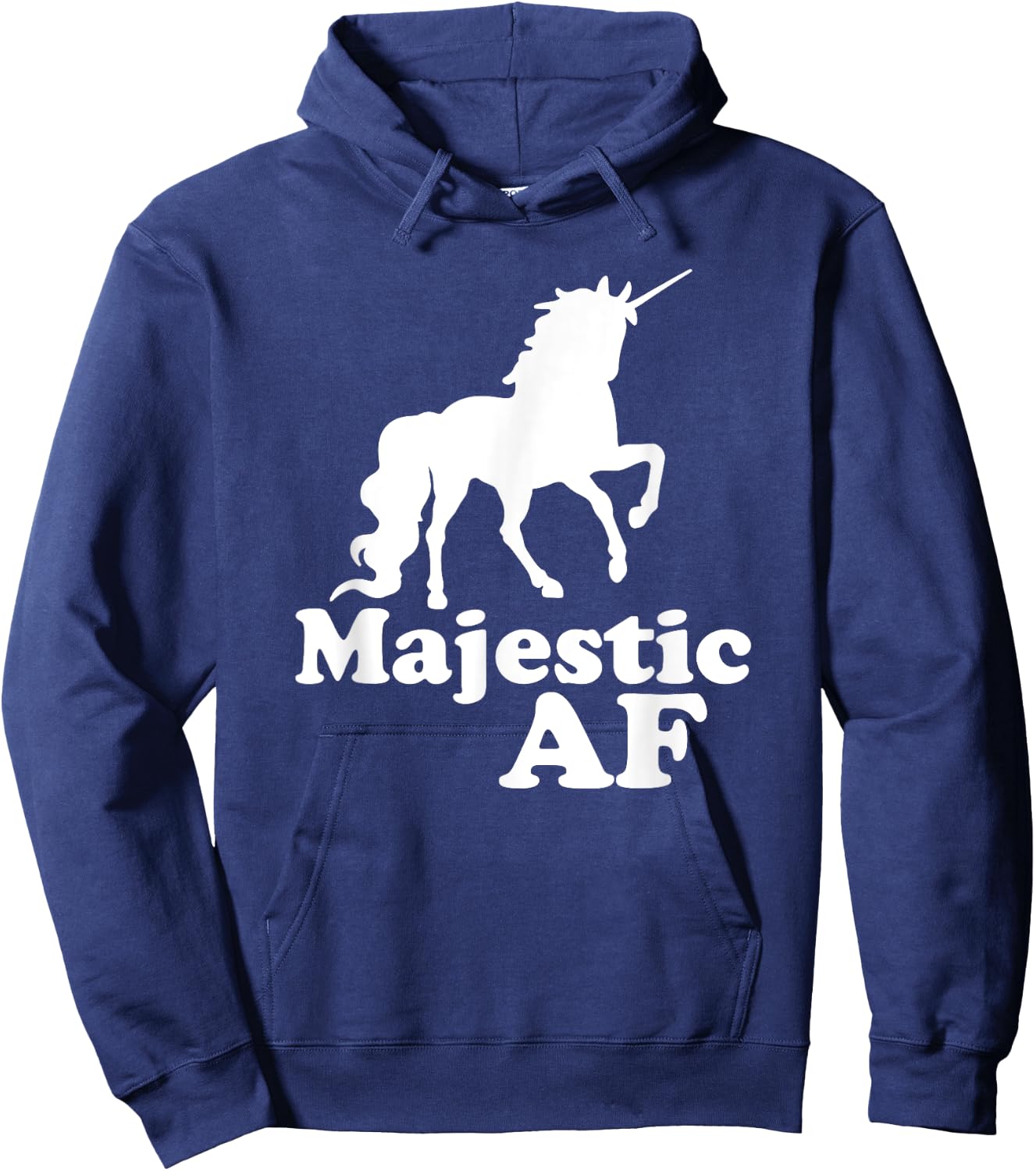 Majestic AF Unicorn Hoodie - Hoodie | Navy