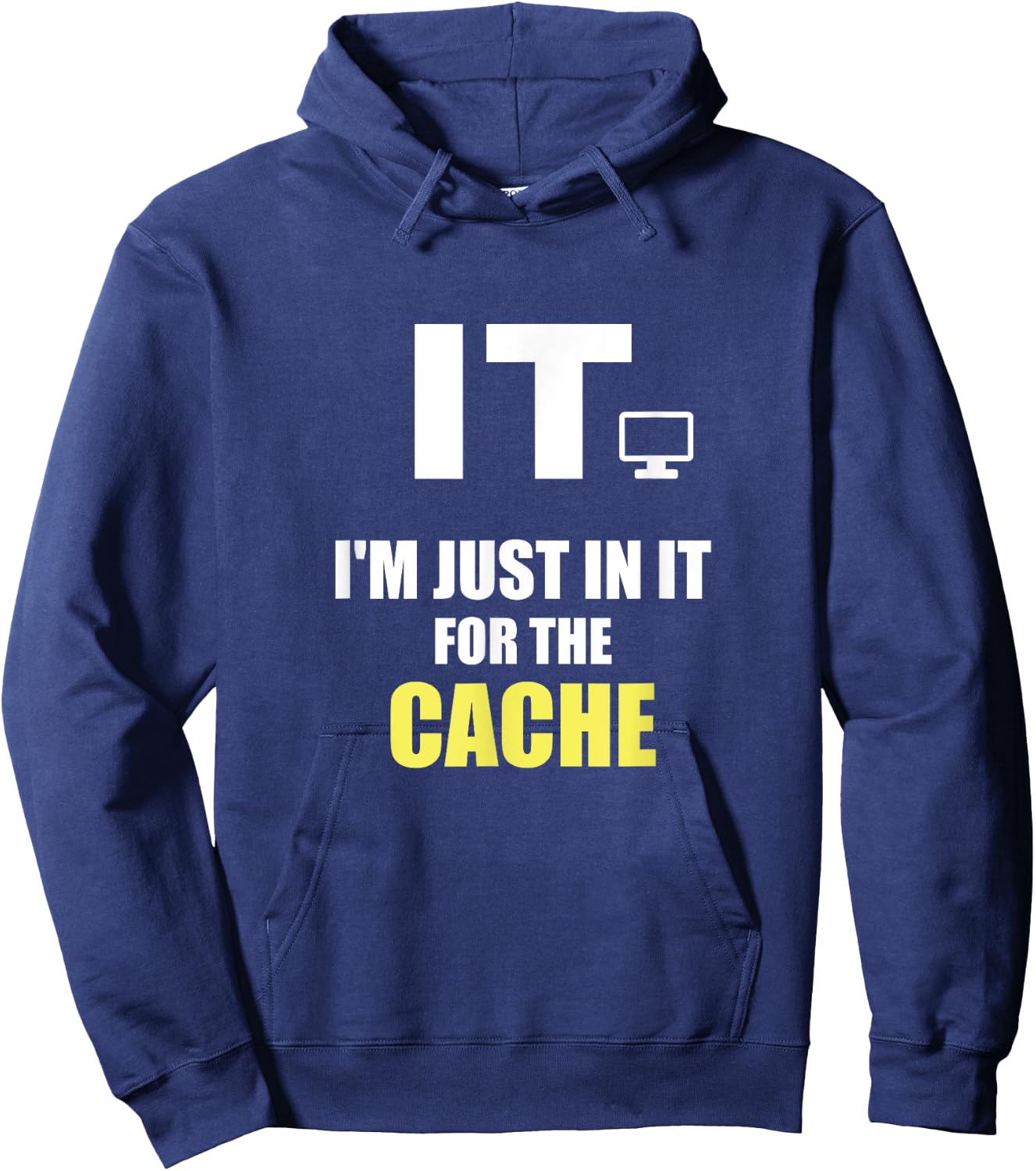 Funny Shirts for Tech Support IT Helpdesk Computer Geeks Hoodie - Hoodie | Navy