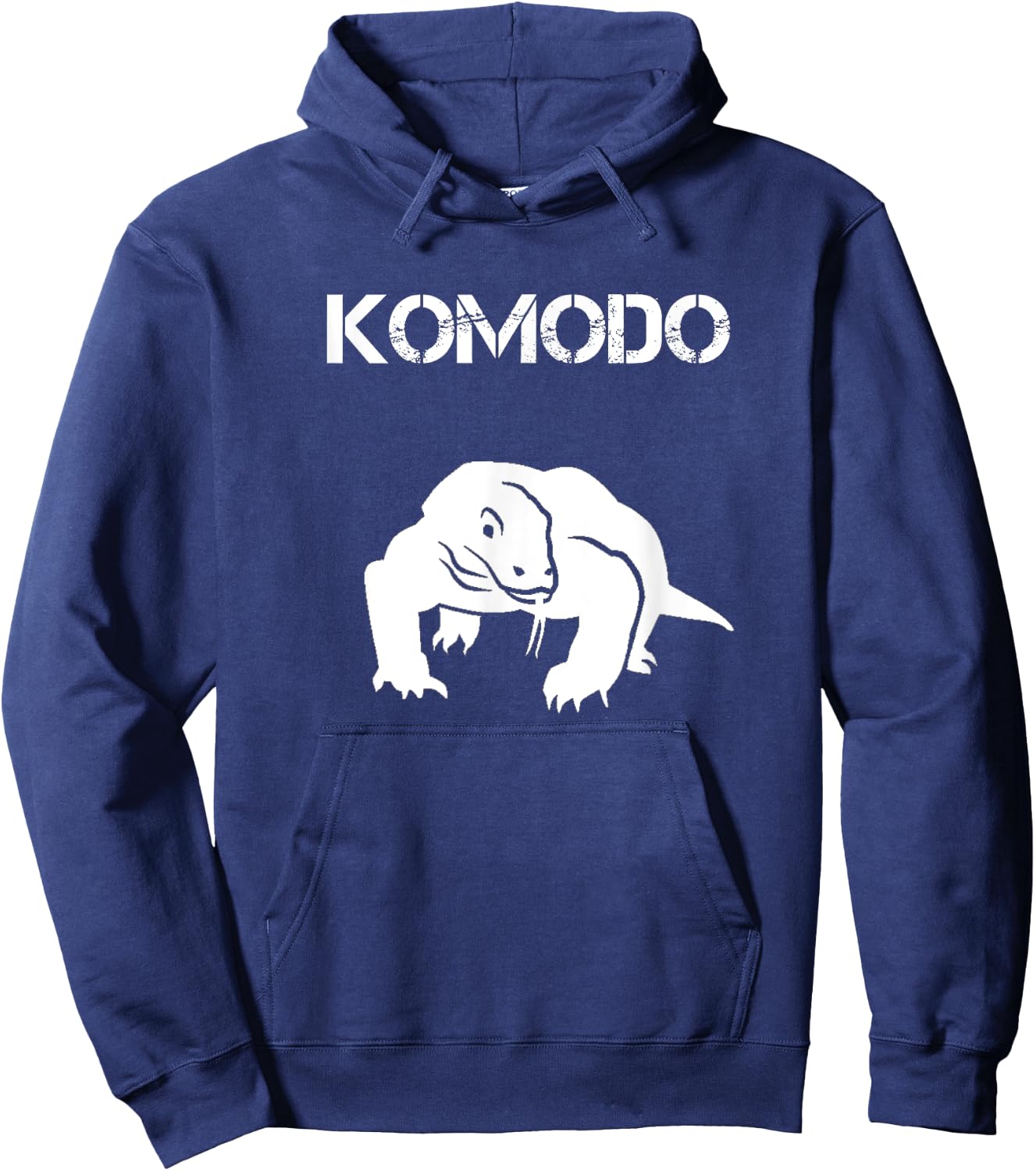 Cute Komodo dragon shirt Hoodie - Hoodie | Navy