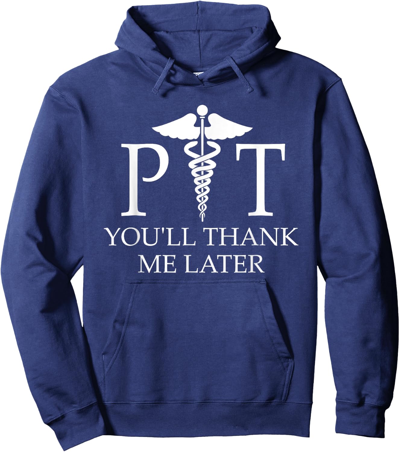 Physical Therapist Gifts Men Women Funny Physical Therapy Hoodie - Hoodie | Navy