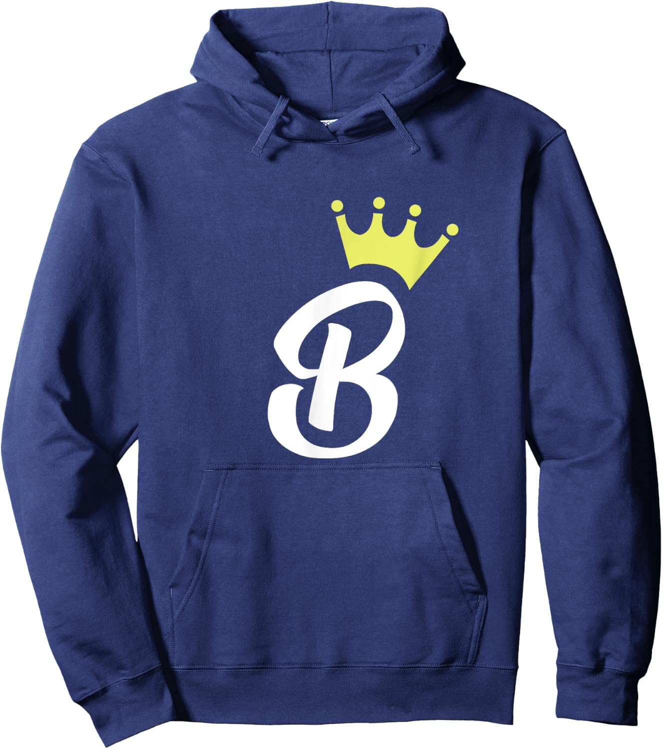Letter "B" - Princess/Queen Hoodie - Hoodie | Navy