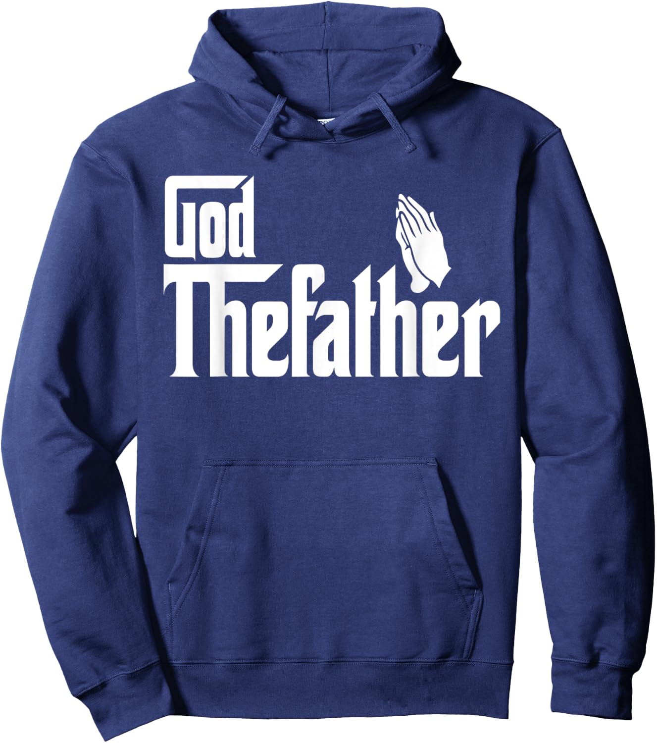 Jesus Christian | Christian God The Father T Shirt Hoodie - Hoodie | Navy