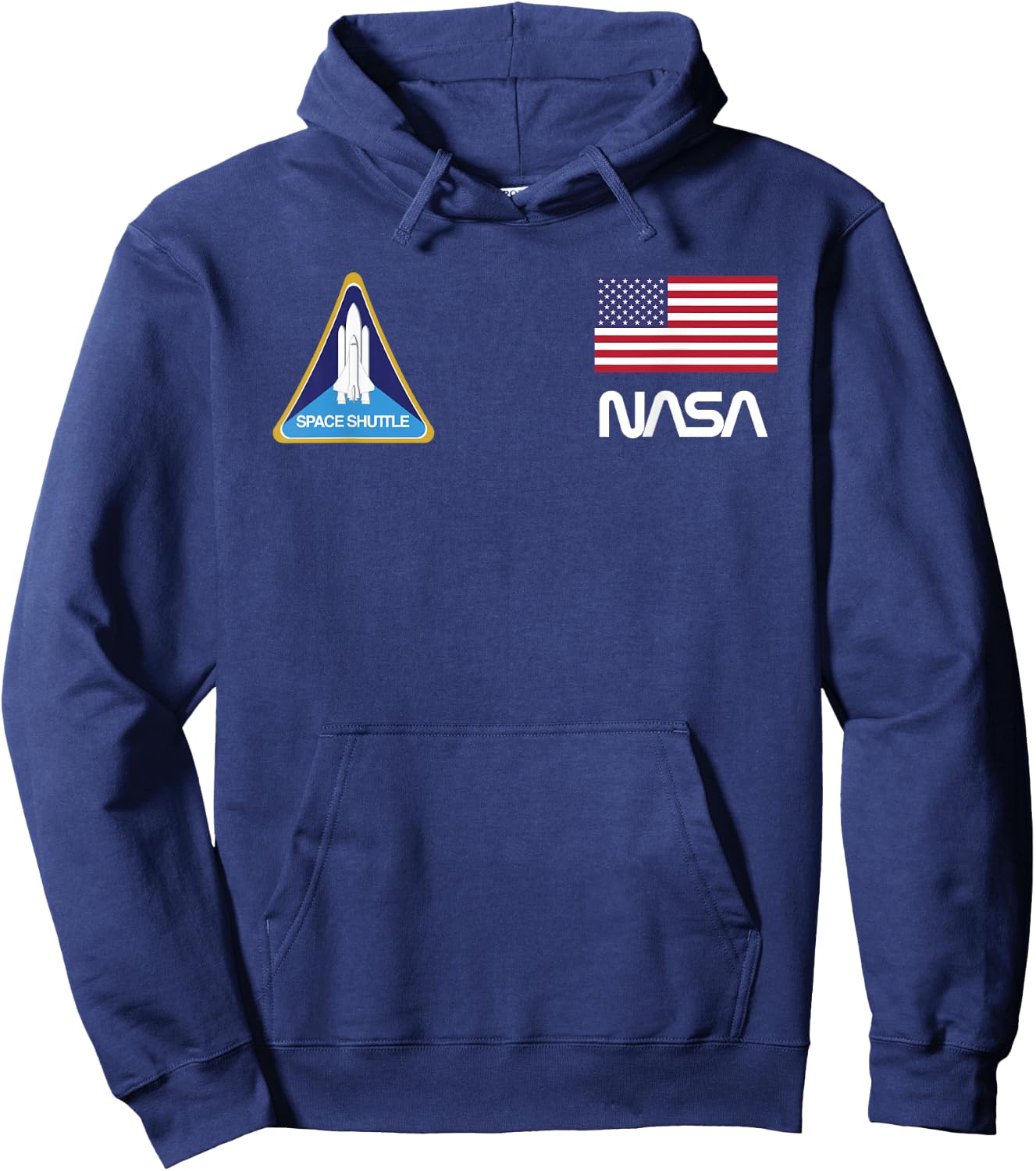 NASA Space Shuttle Challenger Crew Hoodie - Hoodie | Navy