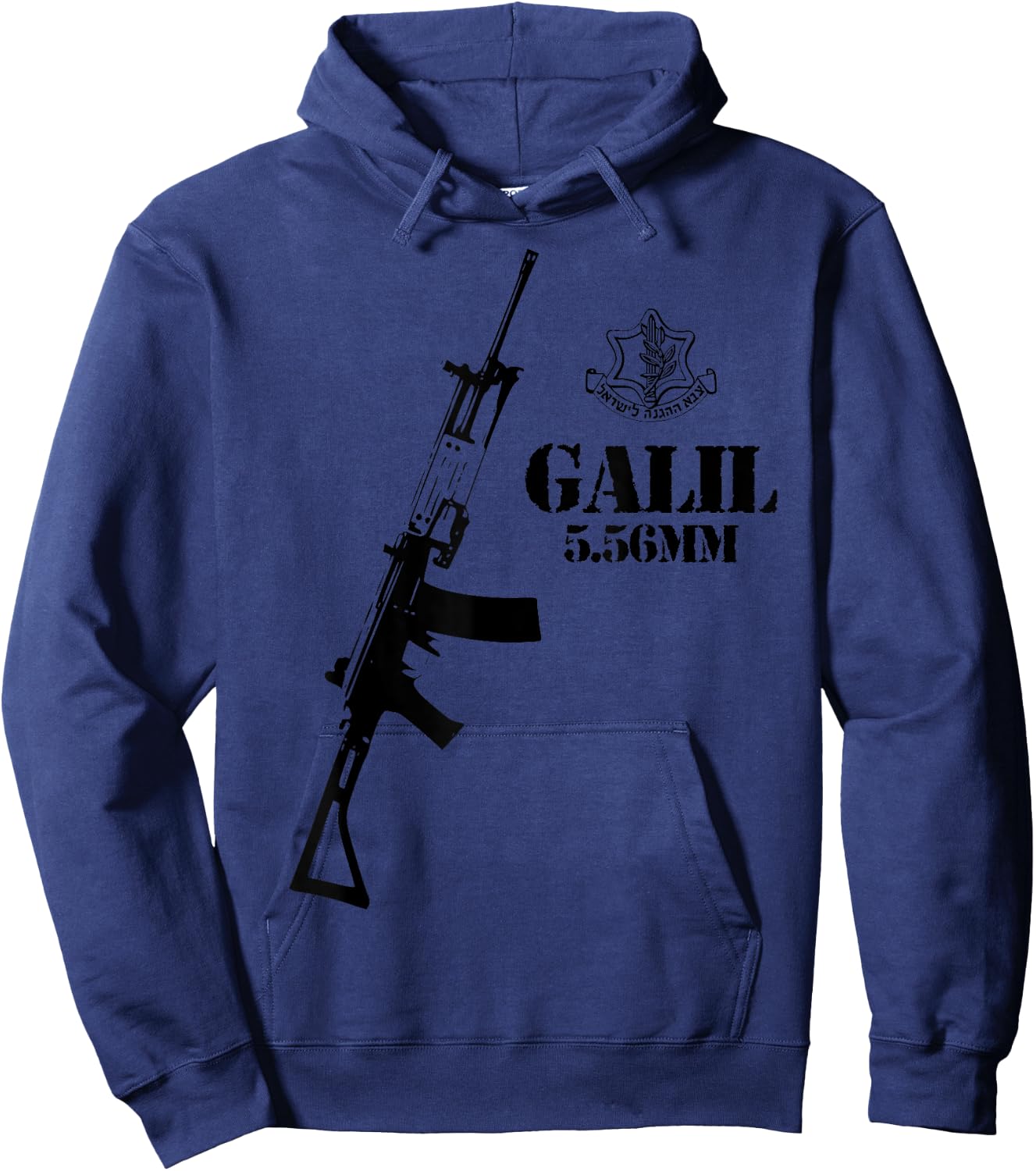 Galil assault rifle 5.56 IDF Hoodie - Hoodie | Navy