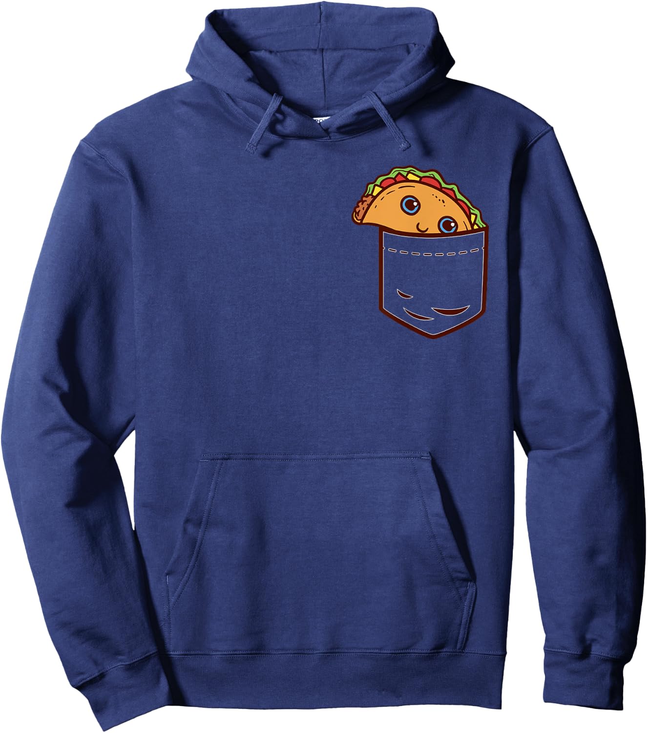 Pocket Taco Tuesday Cinco De Mayo Mexican Food Foodie Lover Hoodie - Hoodie | Navy