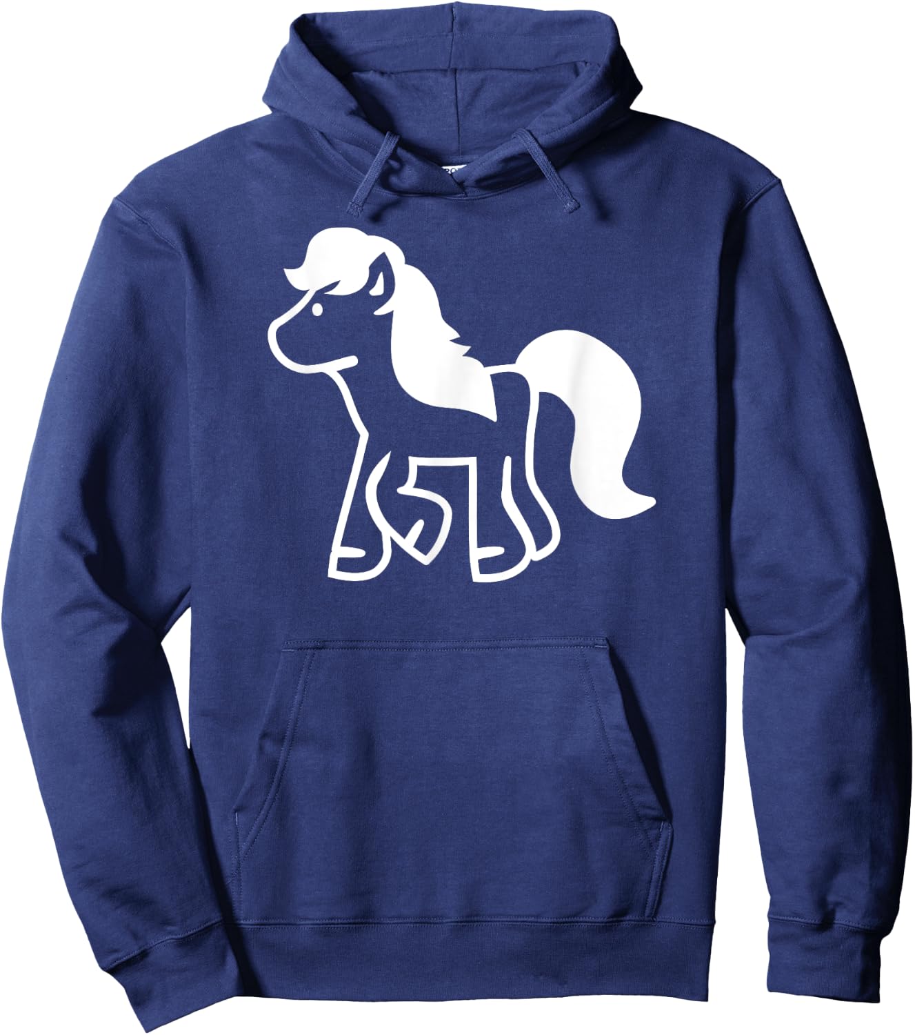 Cute pony Hoodie - Hoodie | Navy