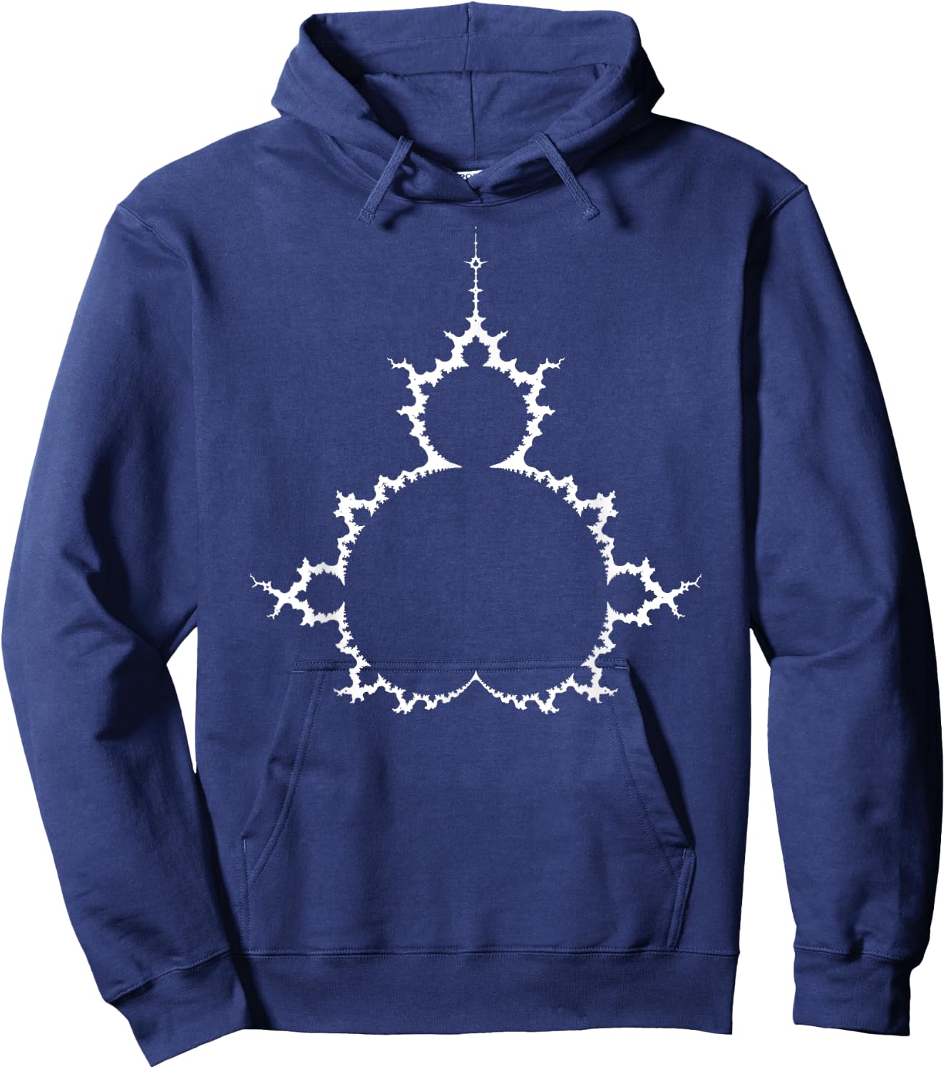 Mandelbrot Set Hoodie - Hoodie | Navy