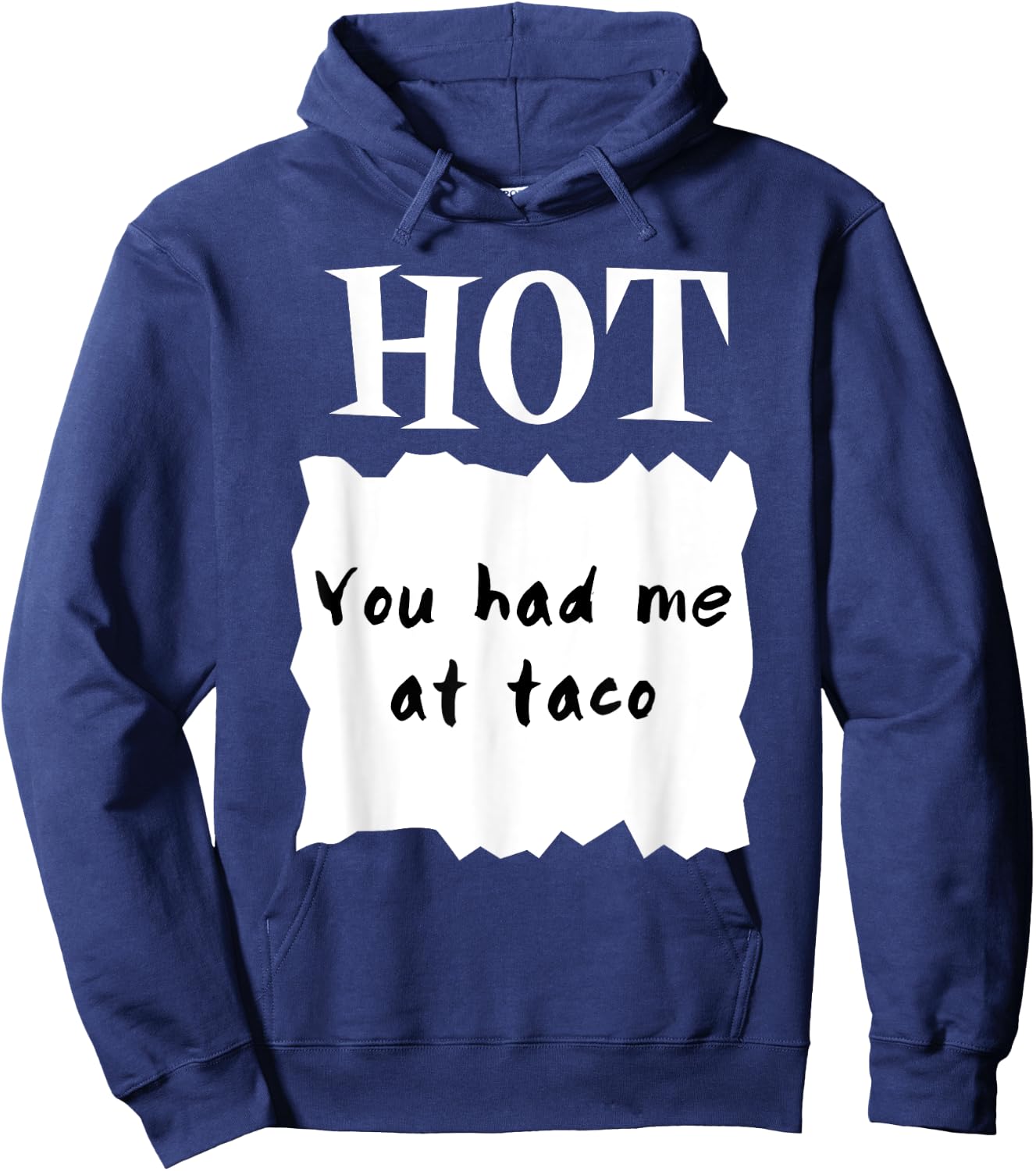 HOT SAUCES Group Halloween Costumes TACO SAUCE shirt Hoodie - Hoodie | Navy