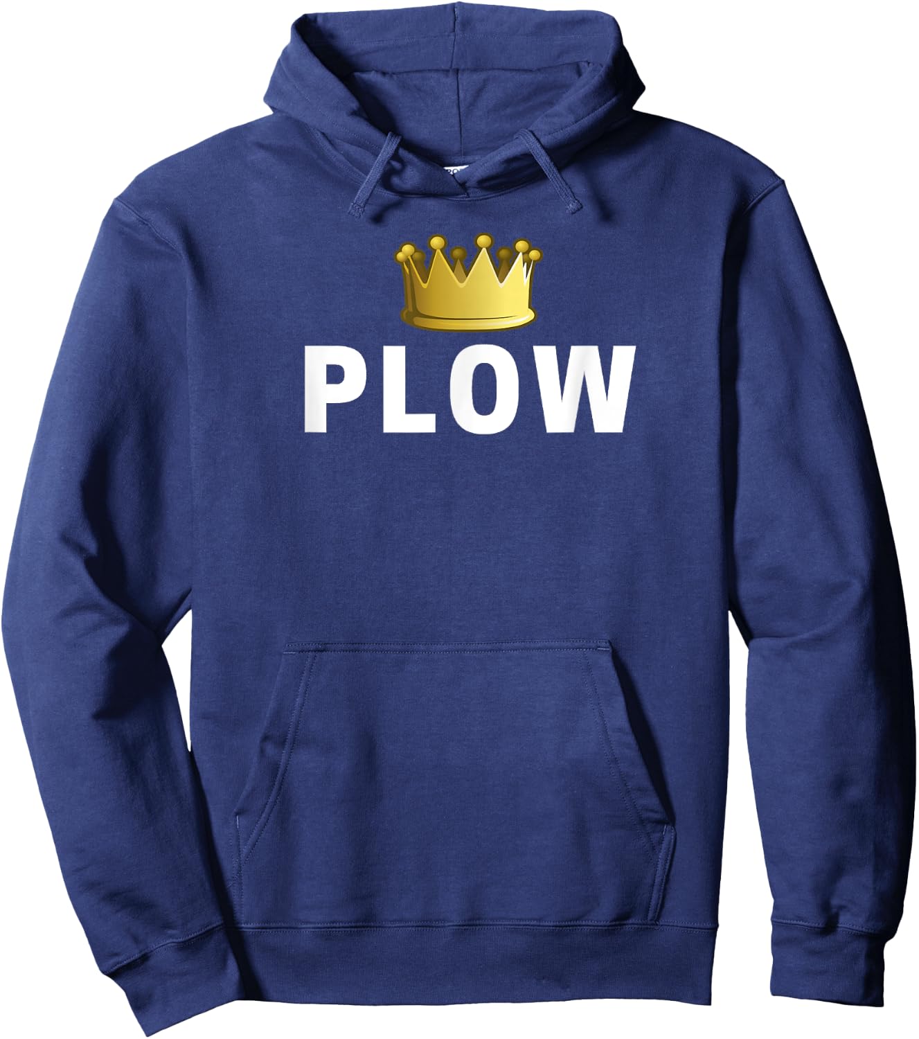 Plow King Funny Hoodie - Hoodie | Navy