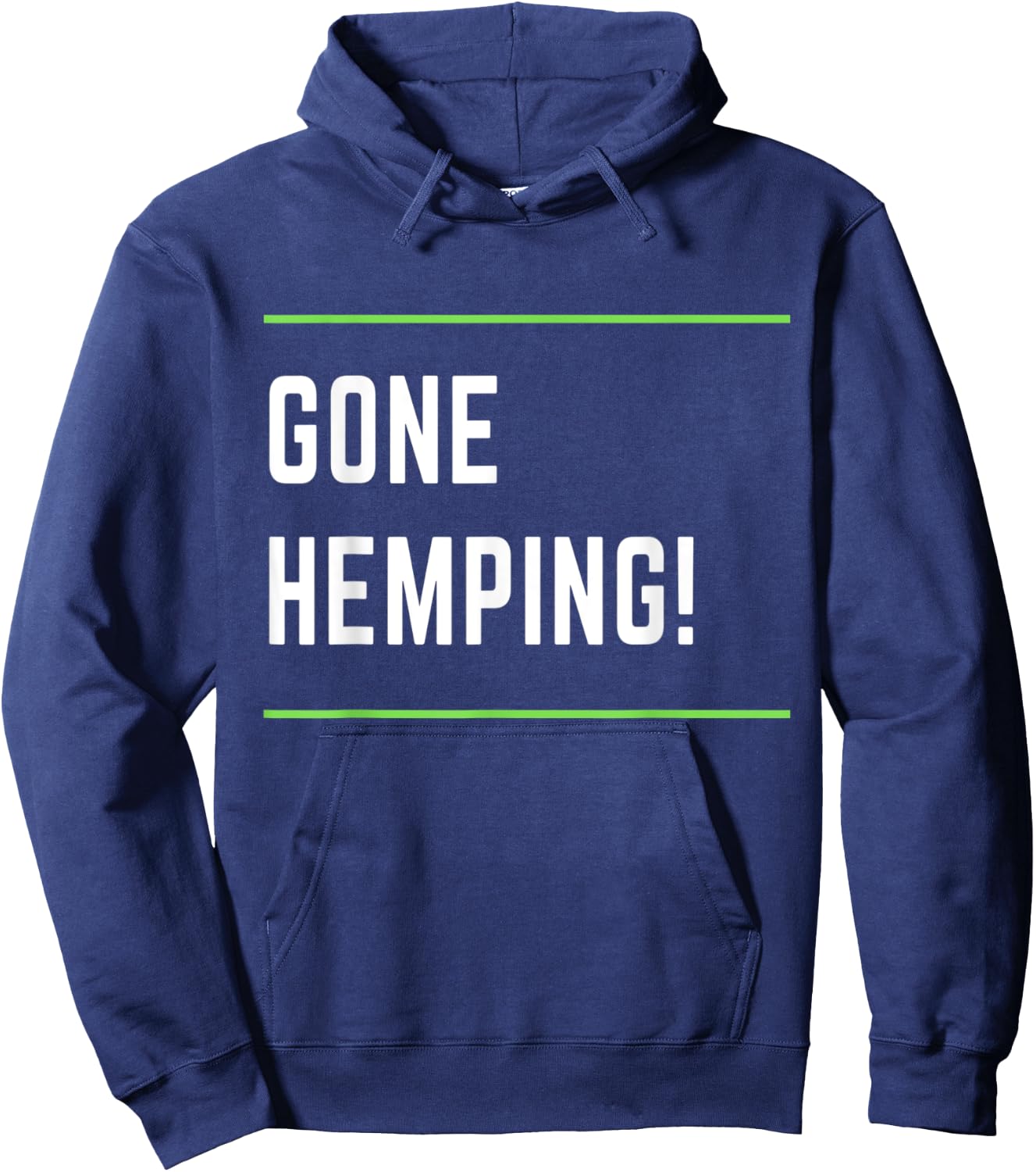 Gone Hemping, Hemp Apparel, I love Farming: Tegridy Humor Hoodie - Hoodie | Navy