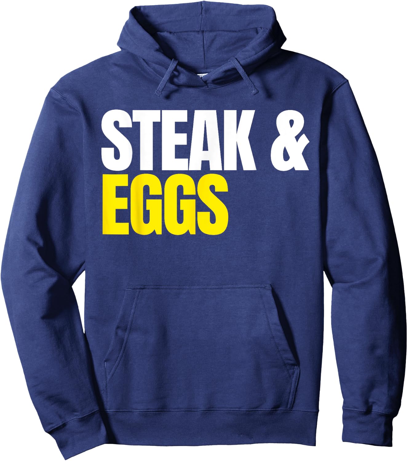 Steak and Eggs Hoodie - Hoodie | Navy