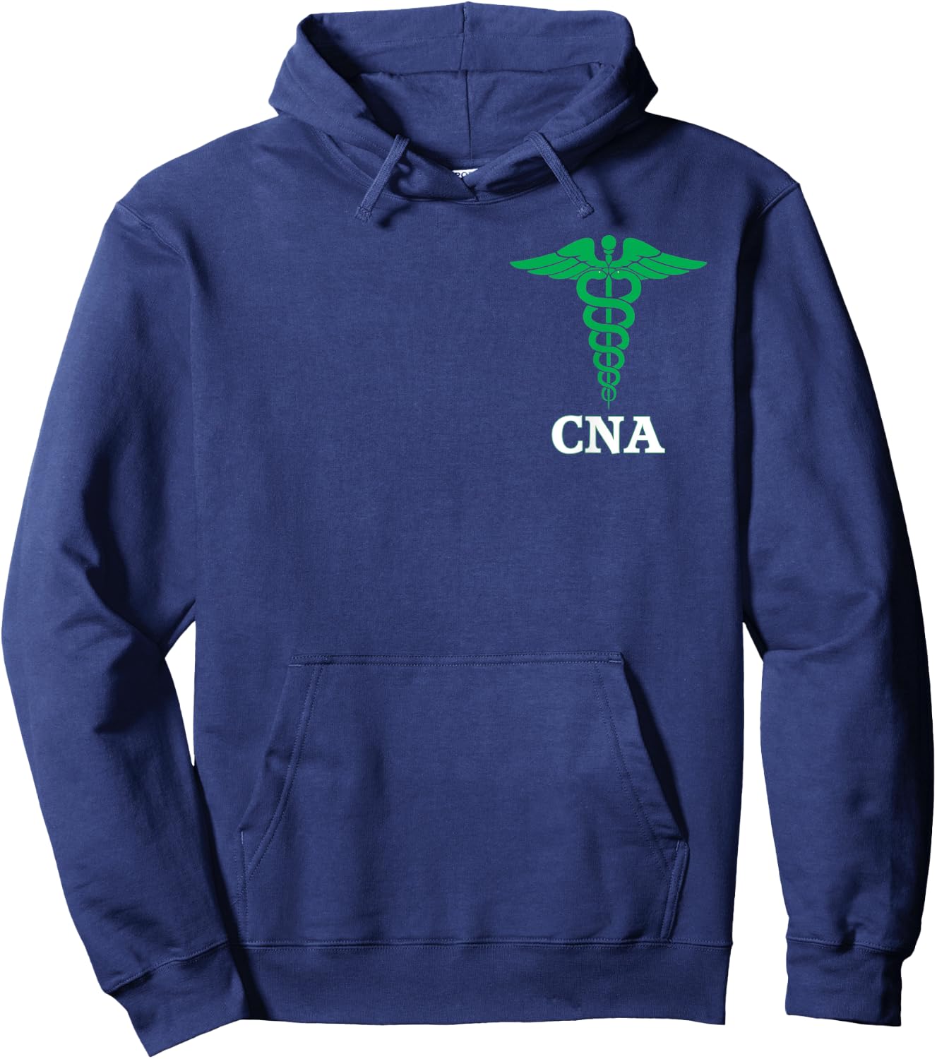 Certified Nursing Assistant Caduceus Medical Nurse Hoodie - Hoodie | Navy