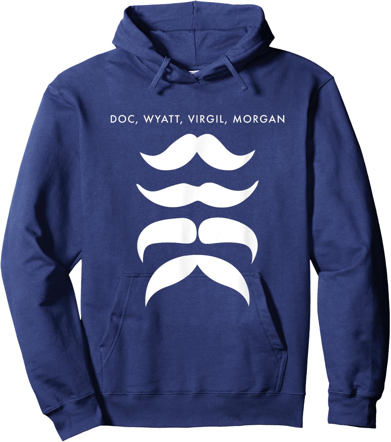 Old West Collection Doc, Wyatt, Virgil, Morgan Wild West Hoodie - Hoodie | Navy