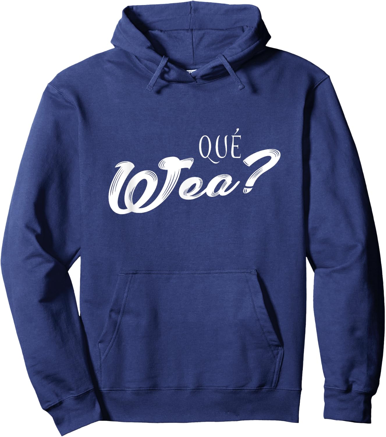 Que Wea? Funny Fitness Exercise Fitness Chillean Hoodie - Hoodie | Navy
