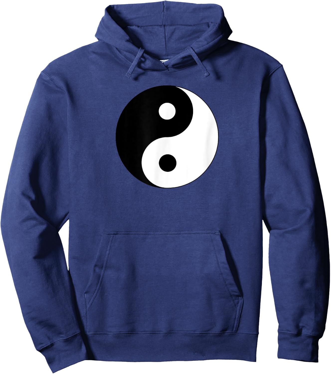 Big Yin Yang Black White Costume Cool Cute Christmas Gift Hoodie - Hoodie | Navy