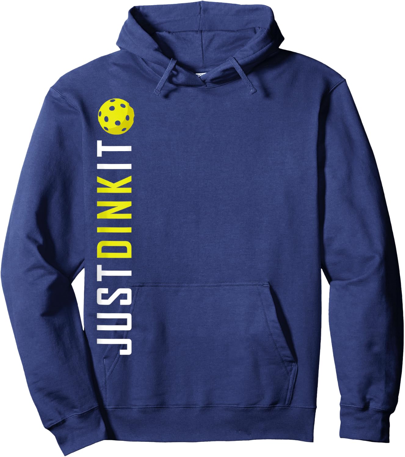 Just Dink It Shirt 2, Funny Pickleball Ball Retirement Gift Hoodie - Hoodie | Navy