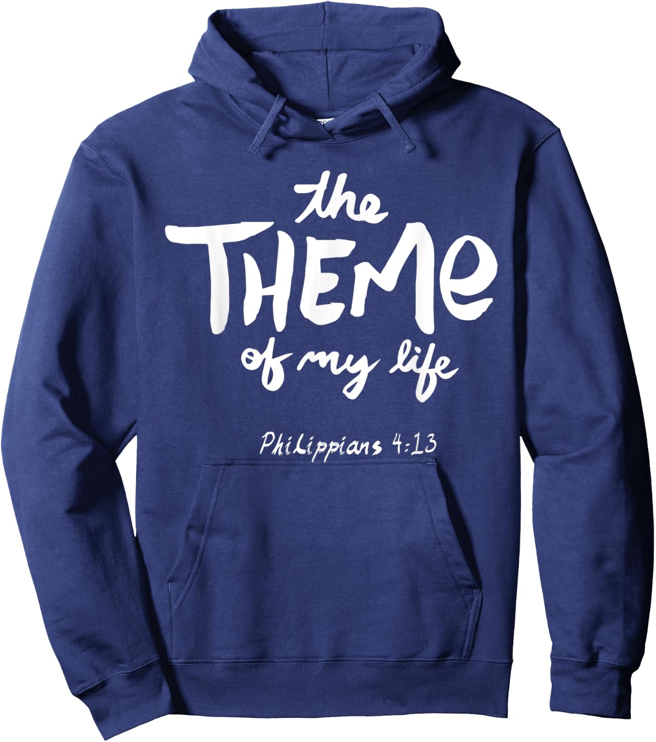 Phillipians 4:13 shirt Hoodie - Hoodie | Navy