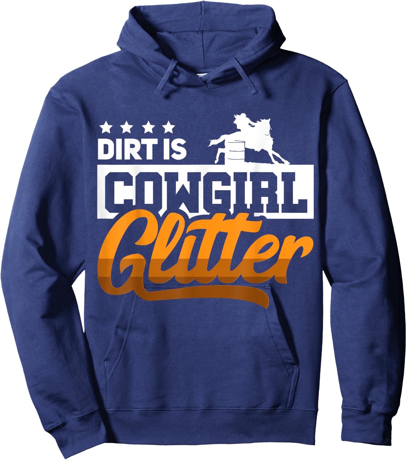 Barrel Race Horse Racer - Barrel Racing Show Hoodie - Hoodie | Navy