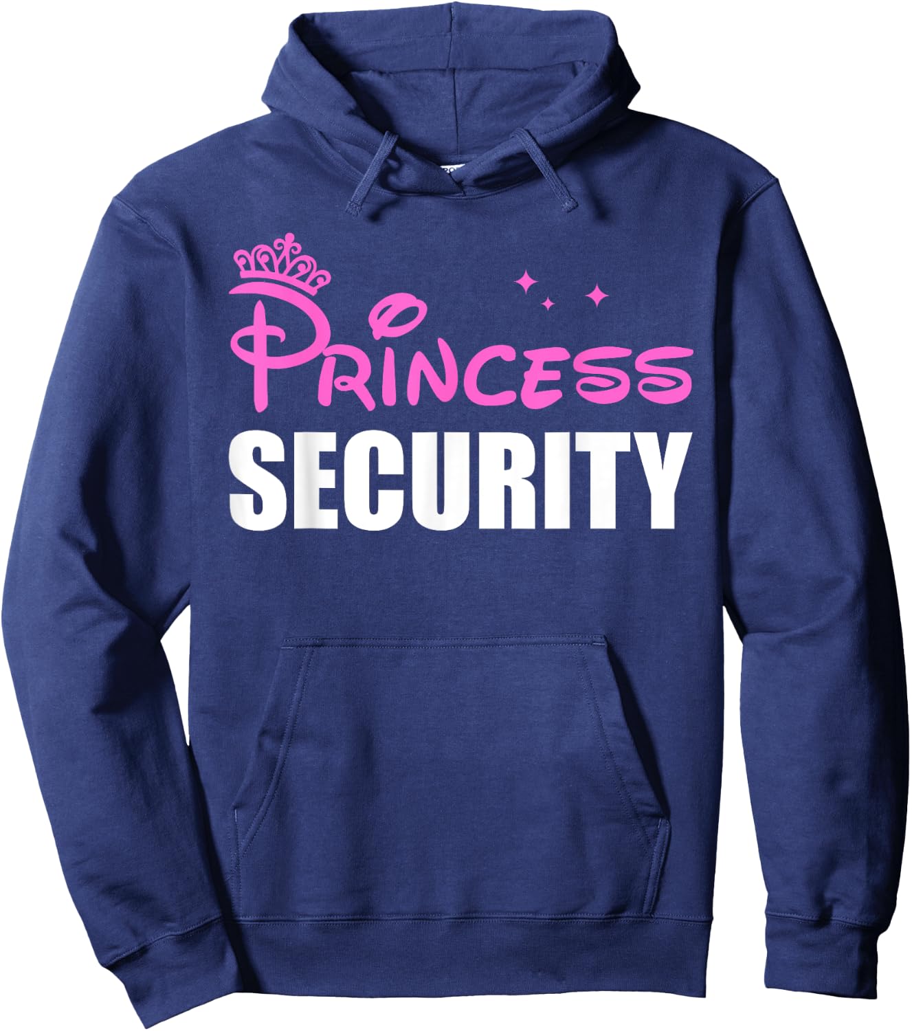 Princess Security Halloween Costume, Cute Princess Girls Hoodie - Hoodie | Navy