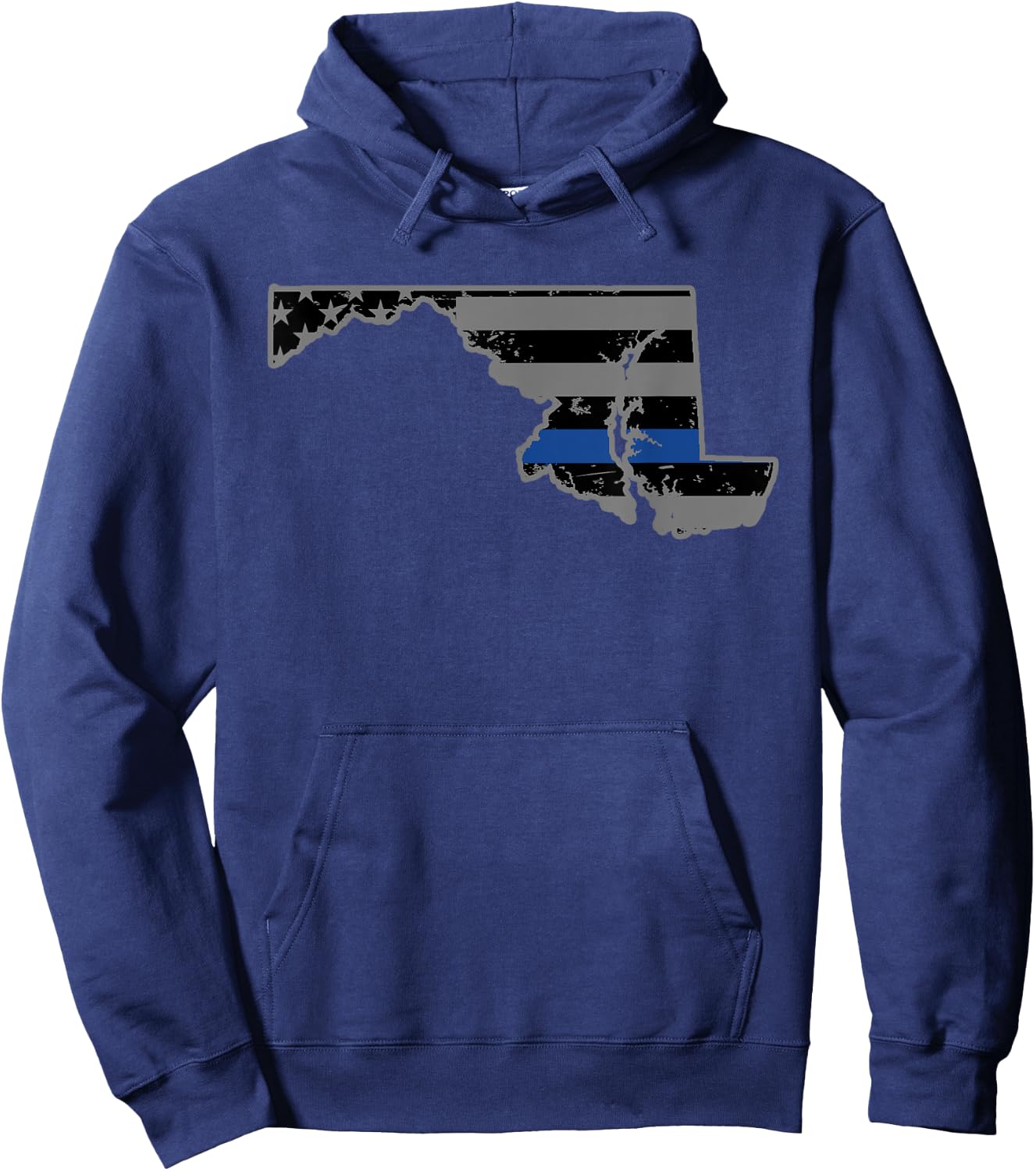 Maryland State Police Maryland State Trooper Baltimore Shirt Hoodie - Hoodie | Navy