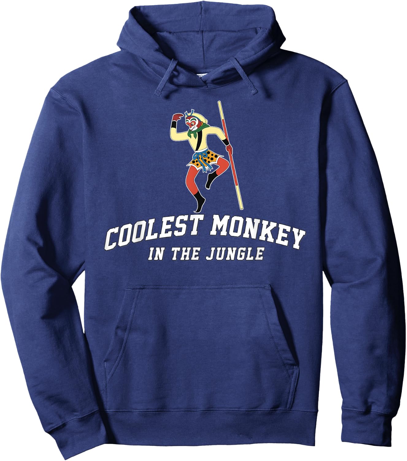 Sun Wukong for the Coolest Monkey in the Jungle Hoodie - Hoodie | Navy