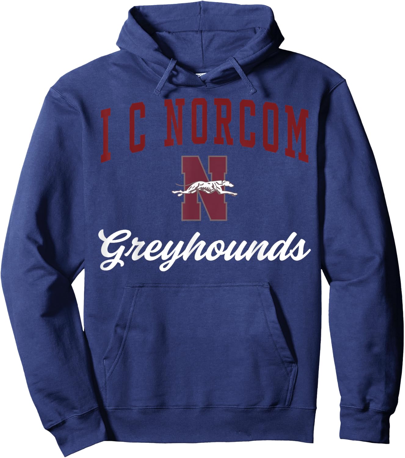 I C Norcom High School Greyhounds C3 Hoodie - Hoodie | Navy