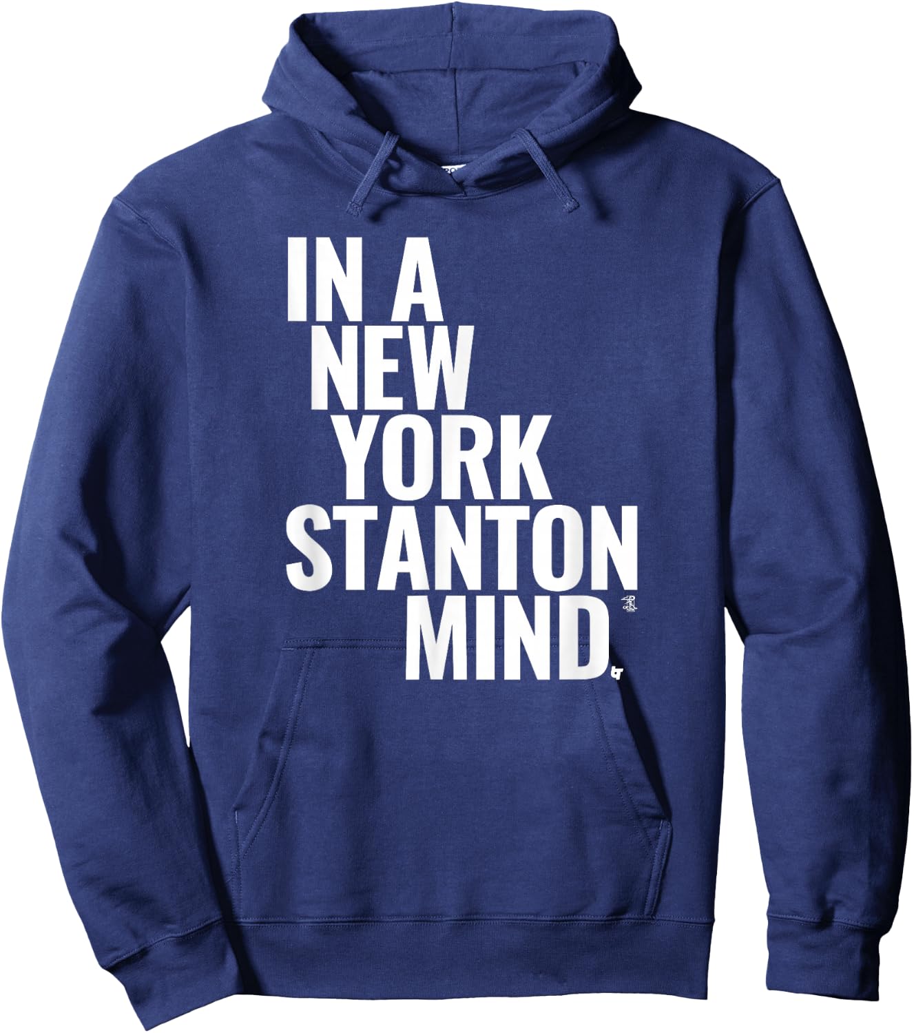 Giancarlo Stanton - in A New York Stanton Mind - Baseball Hoodie - Hoodie | Navy