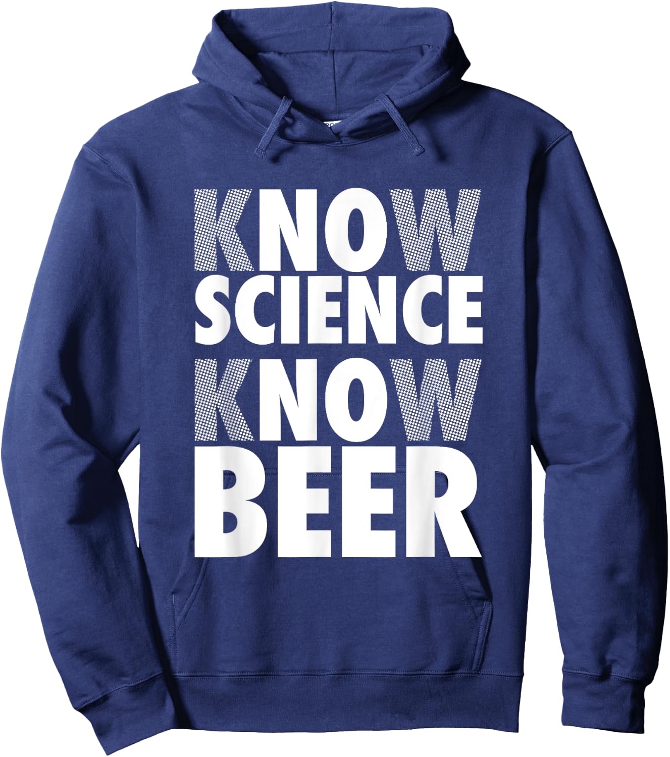 No Science No Beer Funny Gift Brewer Hoodie - Hoodie | Navy